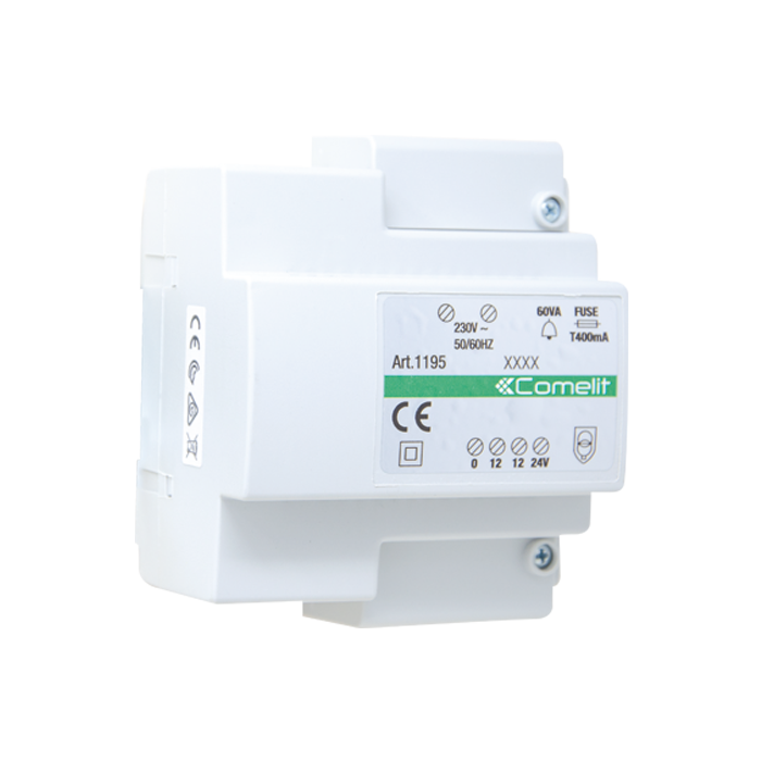 COMELIT TRANSFO 12/24 VAC SECONDARY