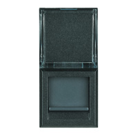 BTICINO Axolute RJ45 Cat6 UTP 1 mod Antraciet-Toolless-BT2