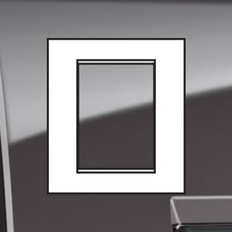 BTICINO LL-Afdekpl. Air 3+3 mod tin