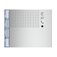 BTICINO AVT - Frontplaat voor 351100 zonder drukknop All Metal