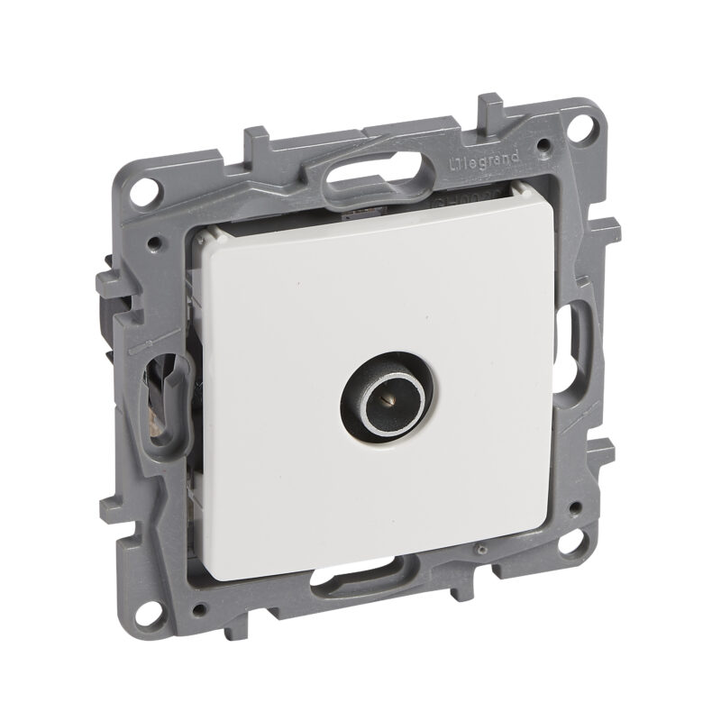 LEGRAND Niloé ctdoos TV mann. 14dB 0-2400 MHz wit met spankl.
