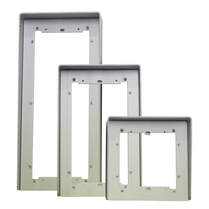 COMELIT NATUREL GEANODISEERD ALUMINIUM REGEN SCHERM 1 MOD.