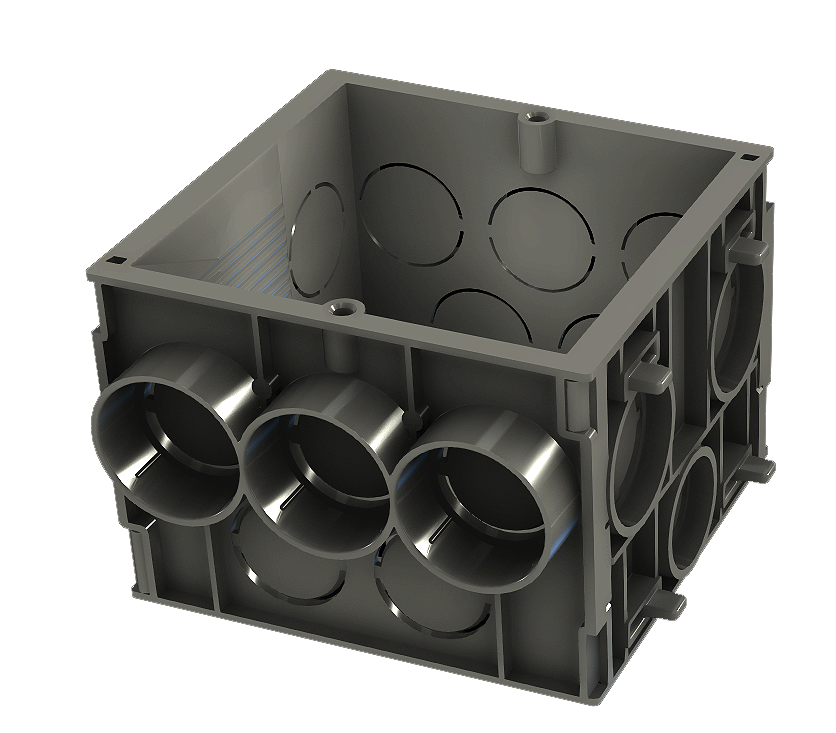 GSV UNIVERSELE INBOUWDOOS 60X60X50