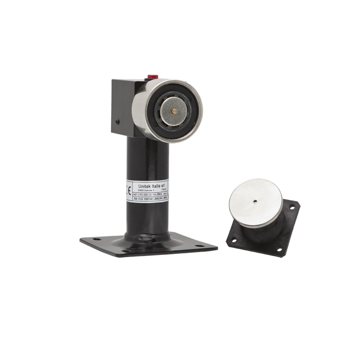 COMELIT ELEKTRO DEURMAGNEET 50 Kg - MUUR-/VLOERPLAAT 15 CM