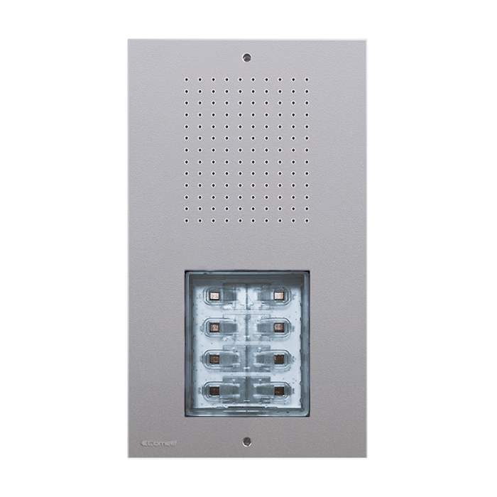 COMELIT CIAO DEURSTATION OPBOUW, 1-2 DRUKKNOP 4+N