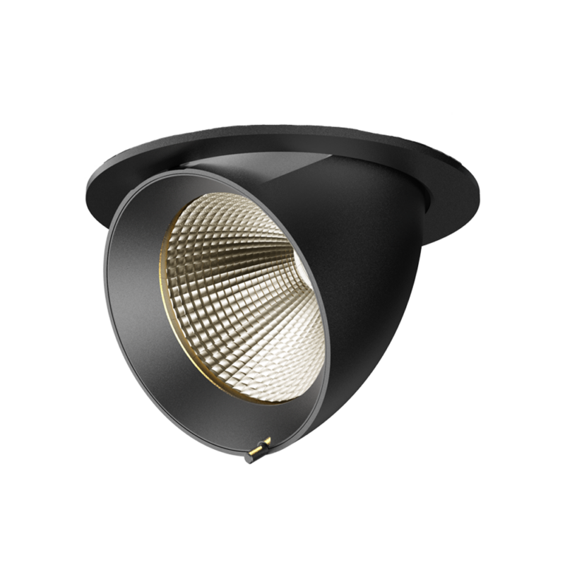 Louis MMXXII Curva 60°-940 Fresh Fish-IPL Premium LED 1100Lm FF-Black-Ceiling built-in-1100lm-60°-dali-dimmable--