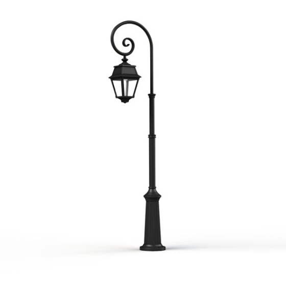 Roger Pradier Avenue 2 model 8  Dark Black Aluminium