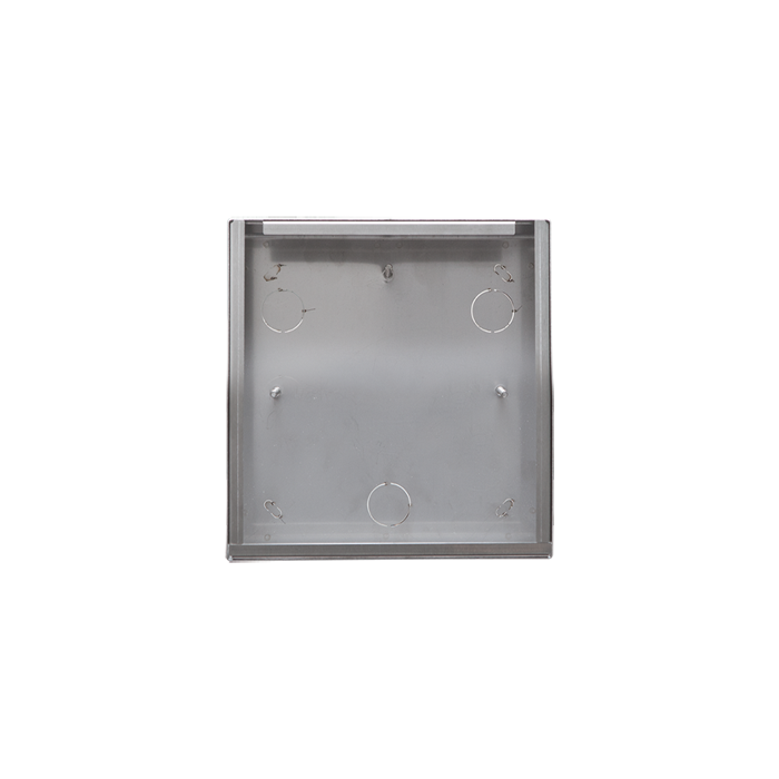 COMELIT OPBOUWDOOS VOOR FRONTPANEEL, 1-2-3-4 DRUKKNOPPEN OF INBOUWDOOS VOOR PLEISTERWERK