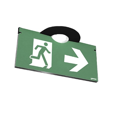 LINERGY VIALED SIGN RECHTS & LINKS 5,7W 1u 450lm P/NP ZWART